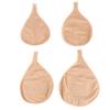 Portable Soft Breathable Cotton Breast Prosthesis Protective Pocket Hook Case For Mastectomy Fake Breast Care Bags