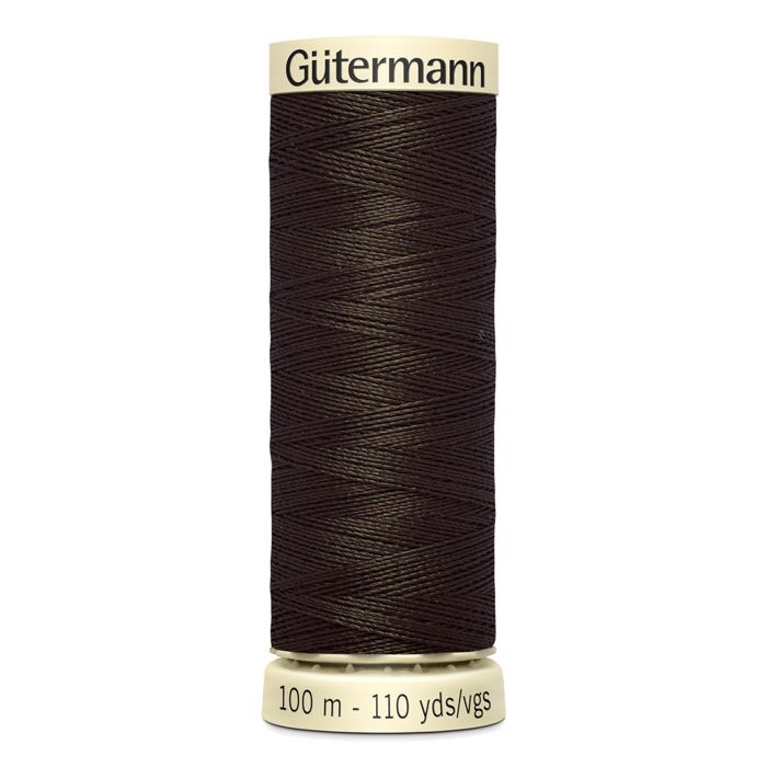 Lot de 5 bobines 100m Fil 100% polyester Gutermann Ref 788988 - Att 674