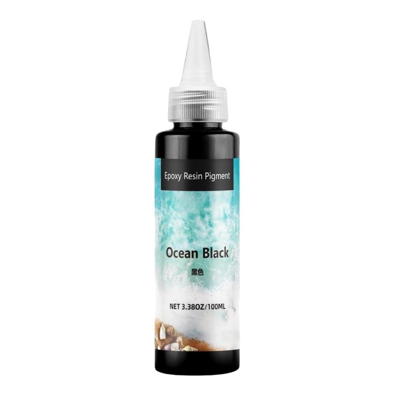 100ml Epoxy Resin Pigment Set with Colors High Concentration Opaque Resin Dye for UV Resin Crafts and Cell Effects