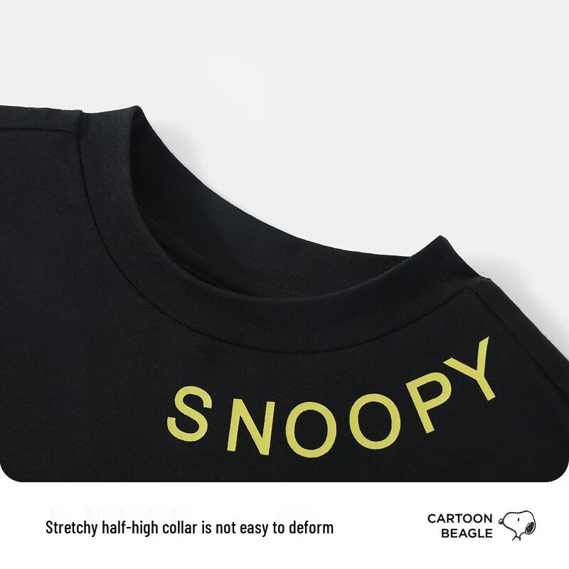 Snoopy Boys' Long Sleeve Printed T-Shirt