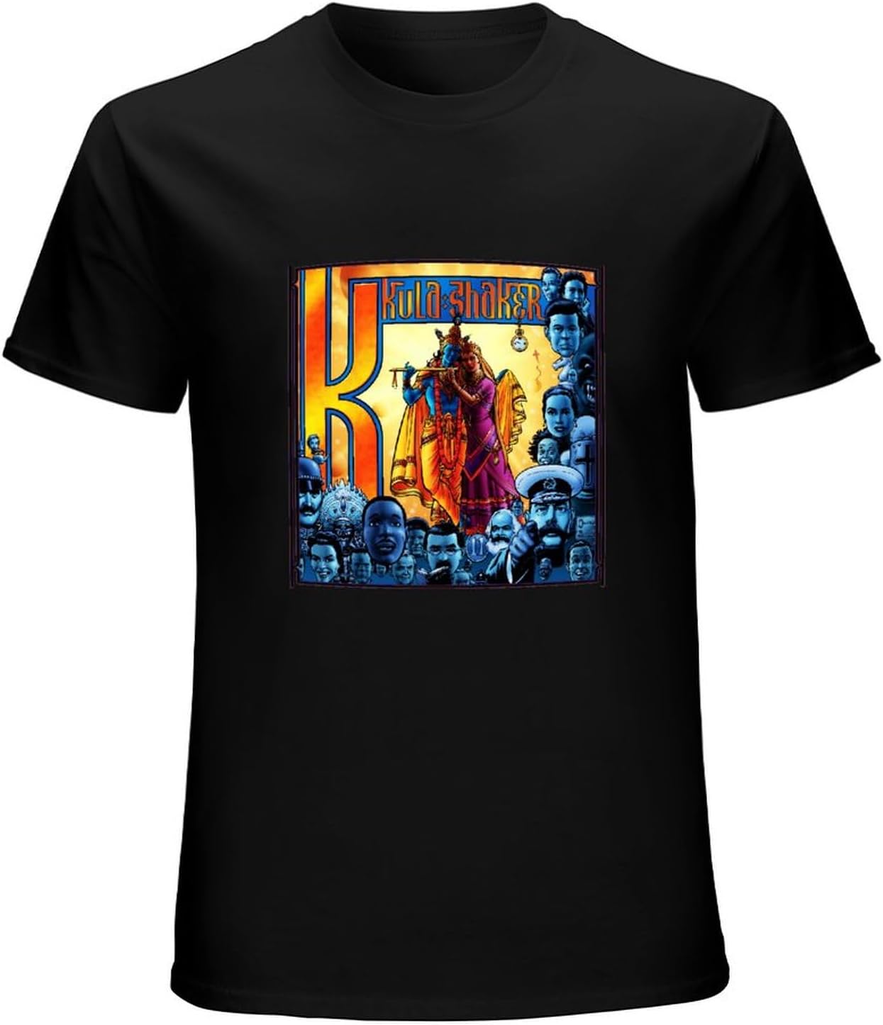 Men s Kula Shaker T Shirt K Album Cover Black S