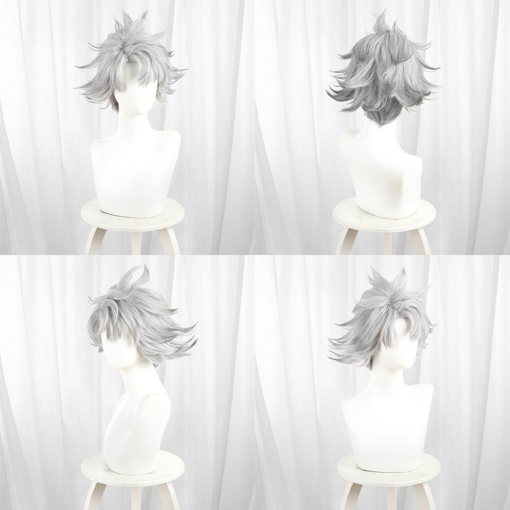 Wig Hardcore Actor Cosplay Halloween Anime Battle Outfit [milky Time] Included, Costume, (Rudo, M)