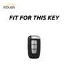 Soft TPU Car Remote Key Case Cover Shell Fob For Hyundai Genesis Equus Veloster For KIA Sportage Forte Optima Soul Azera Sorento