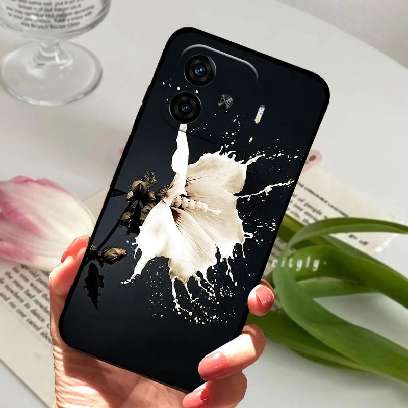 Pour Vivo iQOO Z9 Turbo Coque Z9 Turbo Plus Z9 Turbo+ Cool Silicone TPU Housse de Téléphone Pour VIVO iQOO Z9 Chine 5G Coque Y200 GT Pare-chocs