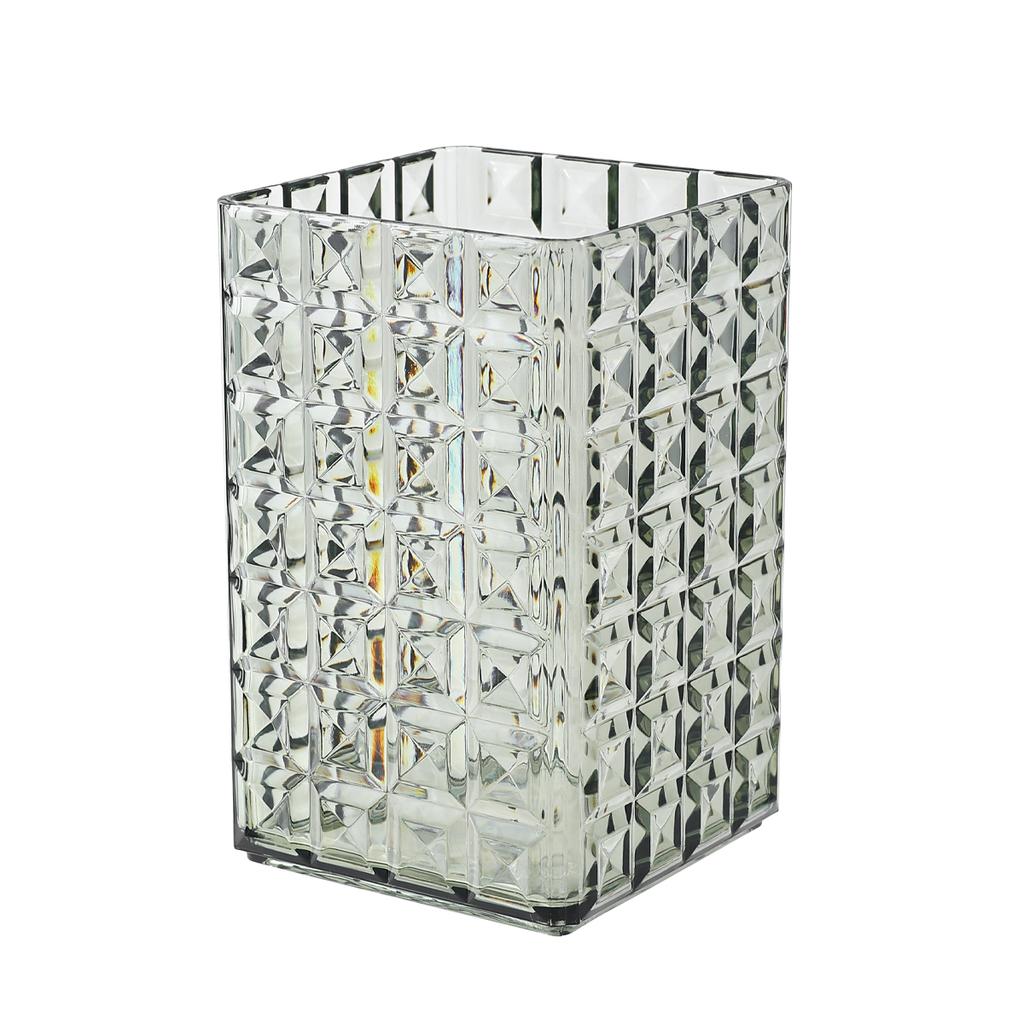 Transparent Makeup Brush Holder Plastic Cosmetic Storage Box Desk Lipstick Eyeliner Makeup Organizer Display Rack