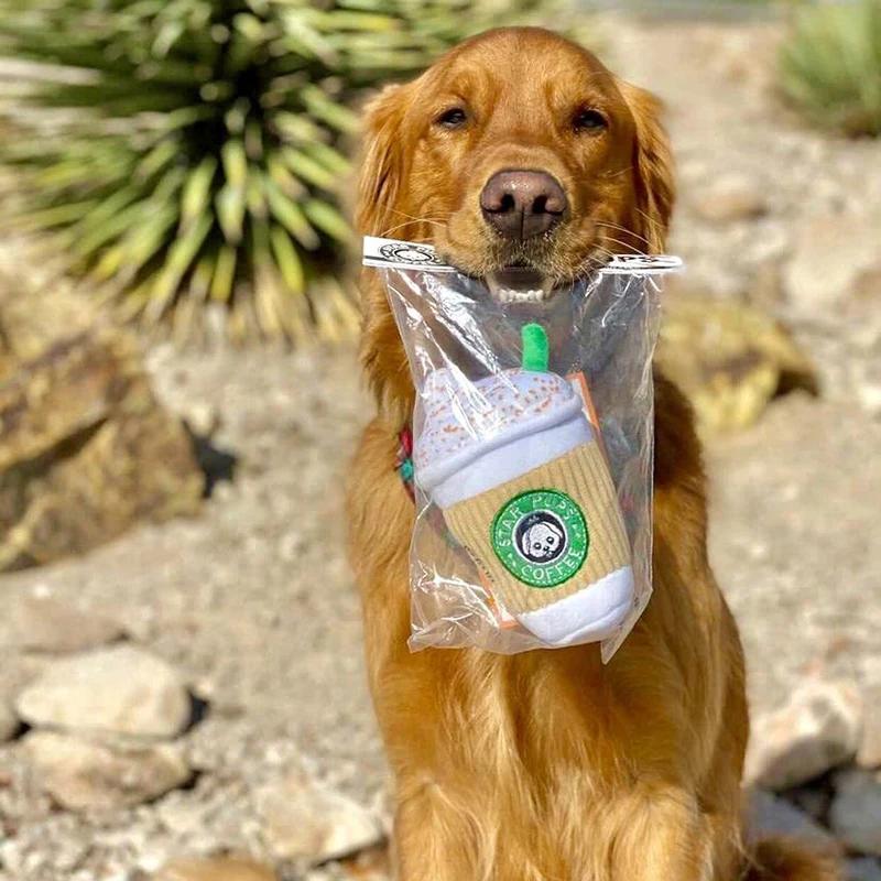 Kau- und Quietschspielzeug für Hunde Haustiere Hunde und Katzen Plüsch Kaffeetassen Langlebiges Interaktives Haustier Zahnpflege Spielzeug Hunde Zubehör