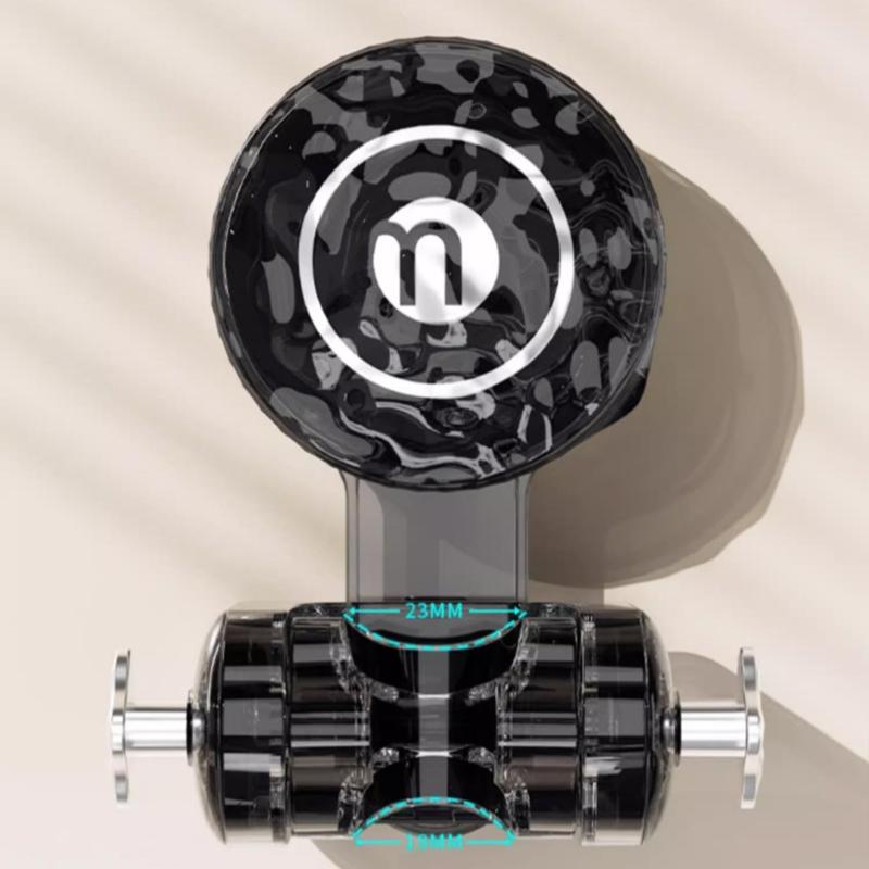 2Pieces Practical Movable Shower Head Holders Strong Suction Designs for Bathroom Accessory for Renters Hotel Use