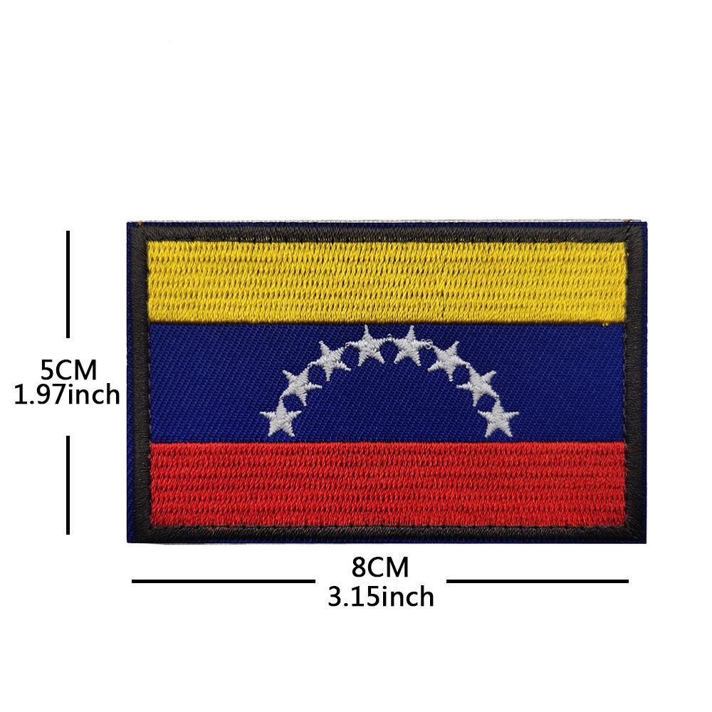 Toppa Bandiera Nord America: Messico, Portogallo, Argentina, Giamaica - Adesivo, Ricamo, Bracciale in Velcro