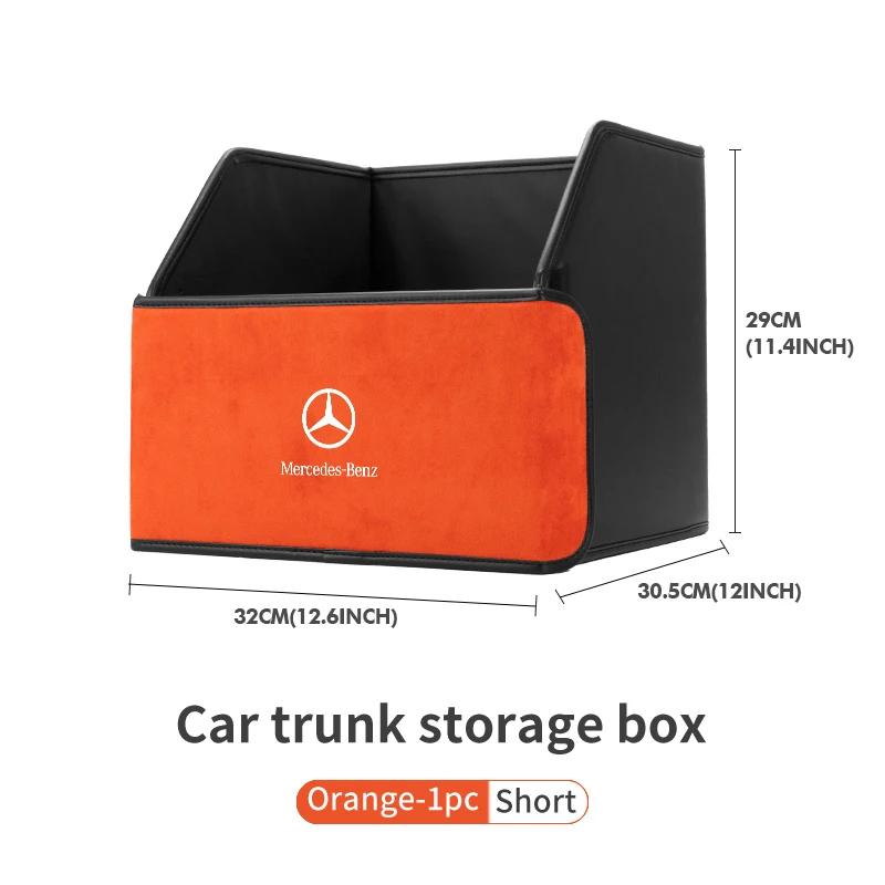 

GLC GLB Автомобильный ящик для хранения в багажнике Многофункциональный портативный органайзер для инструментов Для Mercedes Benz AMG A C E S G Класса W201 W210 W108 W20
