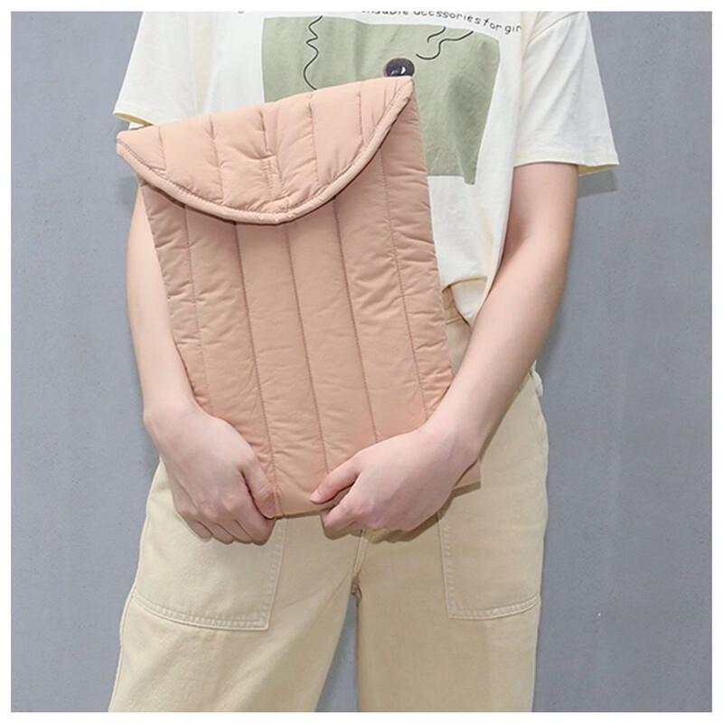 

Lightweight Quilted Embroidered Laptop Sleeve