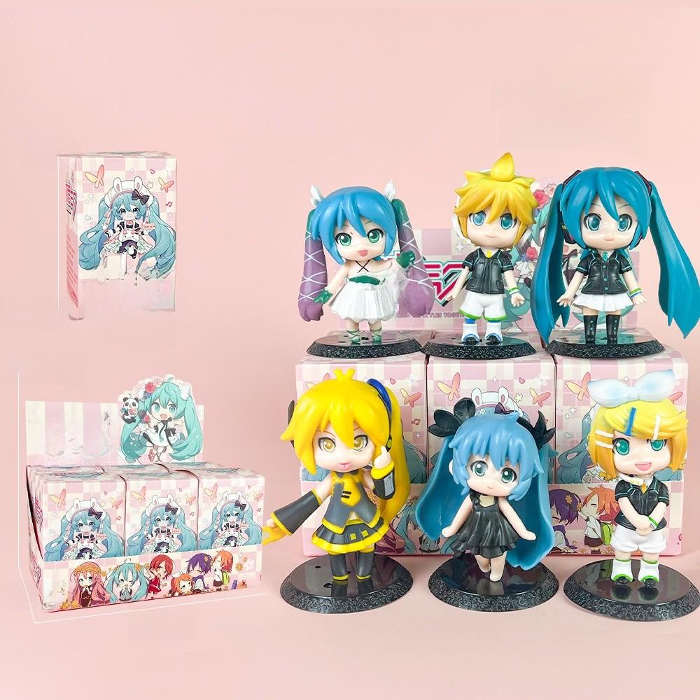 Hatsune Miku Pvc Figurine Collection Set With Assembly For Anime Enthusiasts And Display