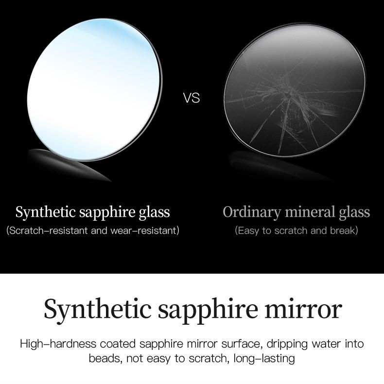 JINSHIDUN New Business and Leisure Men's Watch Automatic Mechanical Watch Luminous Waterproof High-end Business Watch Male