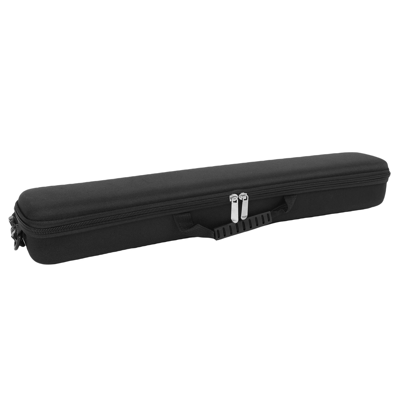 Igeteck Fishing Rod Reel Storage Bag Hard Fish Pole Built-In Foam Cushion For Easy Carry