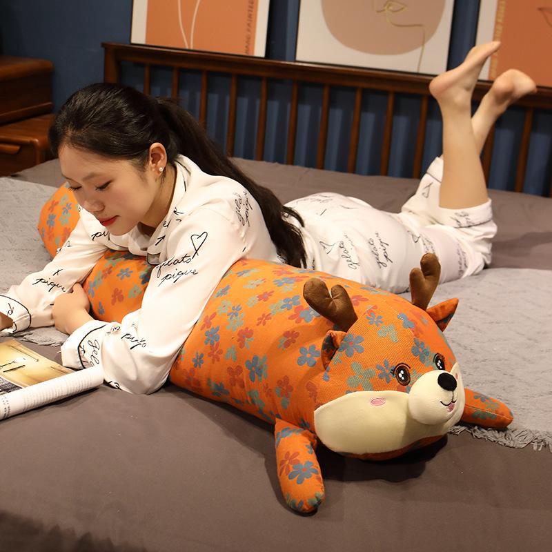 Removable & Washable Three-Layer Cartoon Animal Hugging Pillow for Girls