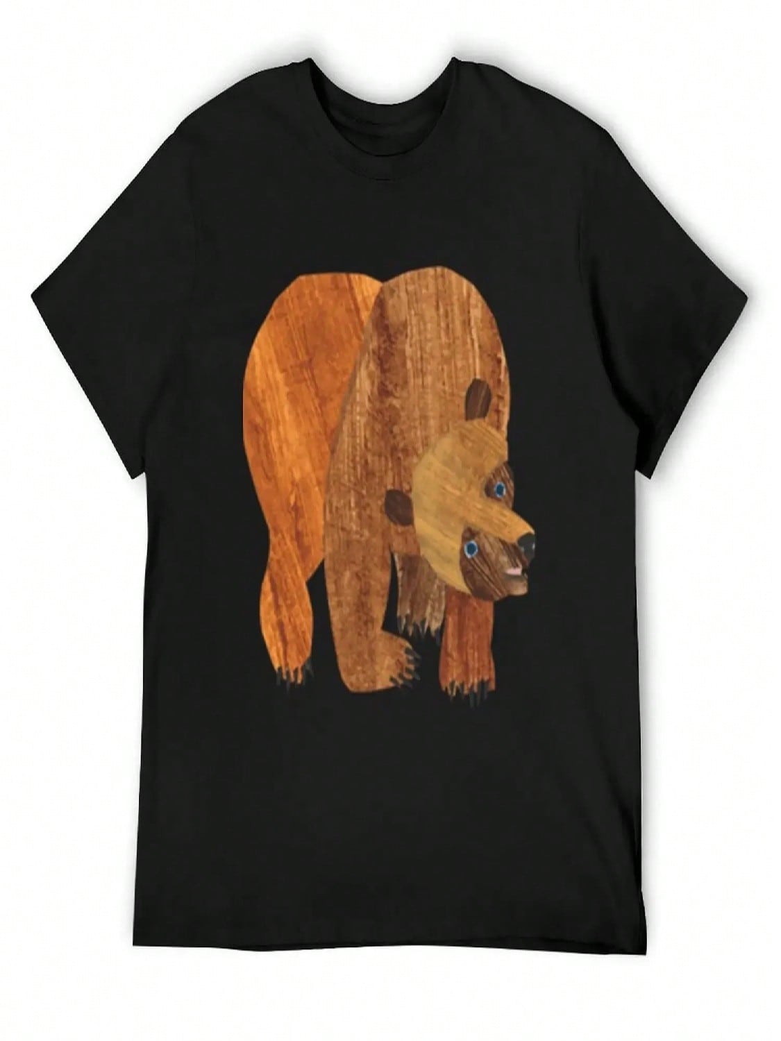 Bear Eric Carle T-Shirt Essential T Shirt Gifts For Boyfriend Vintage T Shirts Custom T Shirt unisex White Shirts S разноцветный