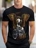 Sommer Tägliches Lässiges Herren Kurzarm Oberteil Neues Outdoor Sport Herren Locker T-Shirt Urban Street 3D Löwen Druck Herren T-Shirt