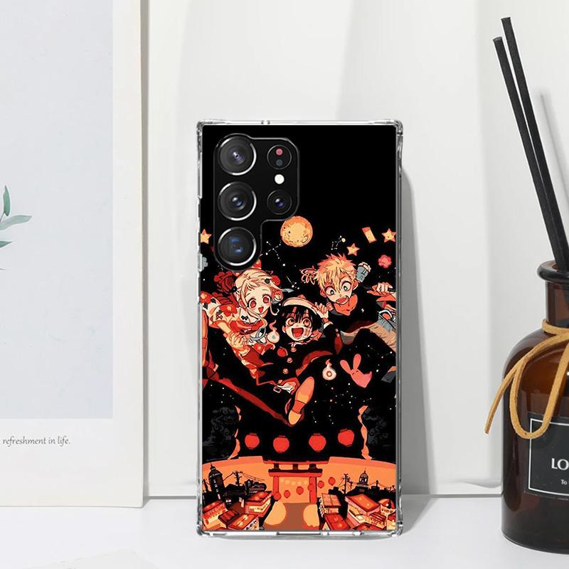 Toilet Bound Hanako Kun Anime Phone Case For Samsung Galaxy S24 S23 S22 S21 Fe S20 Ultra S10 S9 + S8 Plus S10E Art Fundas Back C