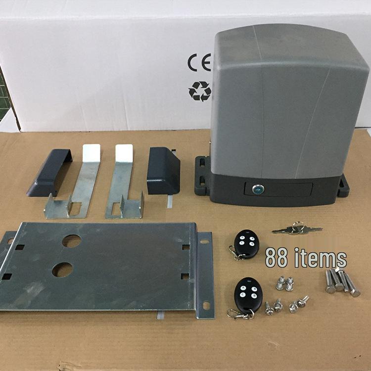 500kg Smart Remote Control Villa Sliding Gate Opener - Solar-Powered Electric Courtyard Door System