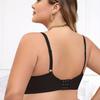 Large Size Push-up Comfortable Underwear for Big Breasts Small Adjustment Underwire Sexy Women's Bra