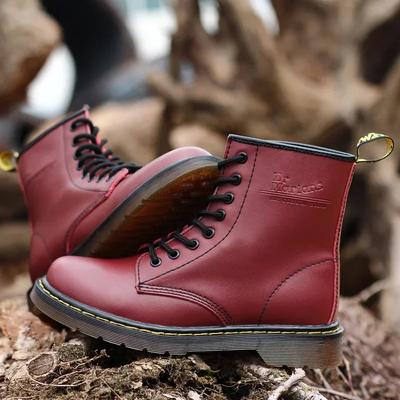 Safety Work Shoes Man Shoes Men Spring and Autumn Boots Mens Shooes Men Motorcycle Boot Men's Ankle Military Tactical Offer Army