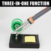 Soldering Iron Holder Soldering Iron Stand Spring Holders Soldering Tip Cleaner Cleaning Sponge Support Solder