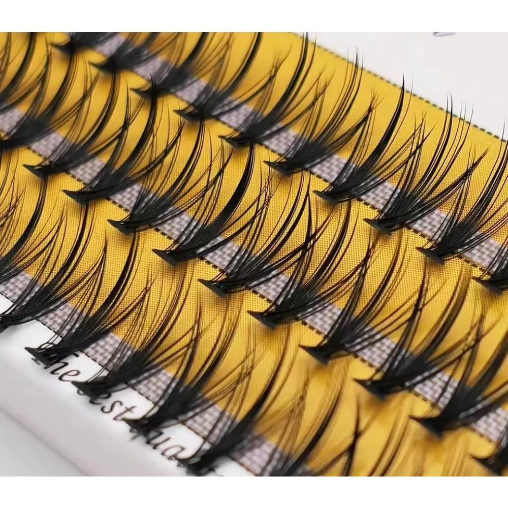 20D/30D/40D Mink Super Cluster Eyelash Extension Natural 3D Russian Volume Faux Eyelashes Individual Lashes Makeup Cilia Cilias