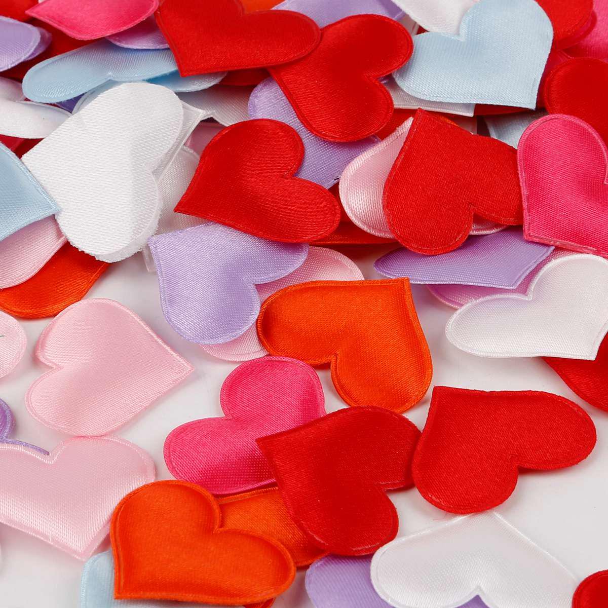 

Лепестки в виде сердца 5,5×5,5 см, 100 штук 32x25m