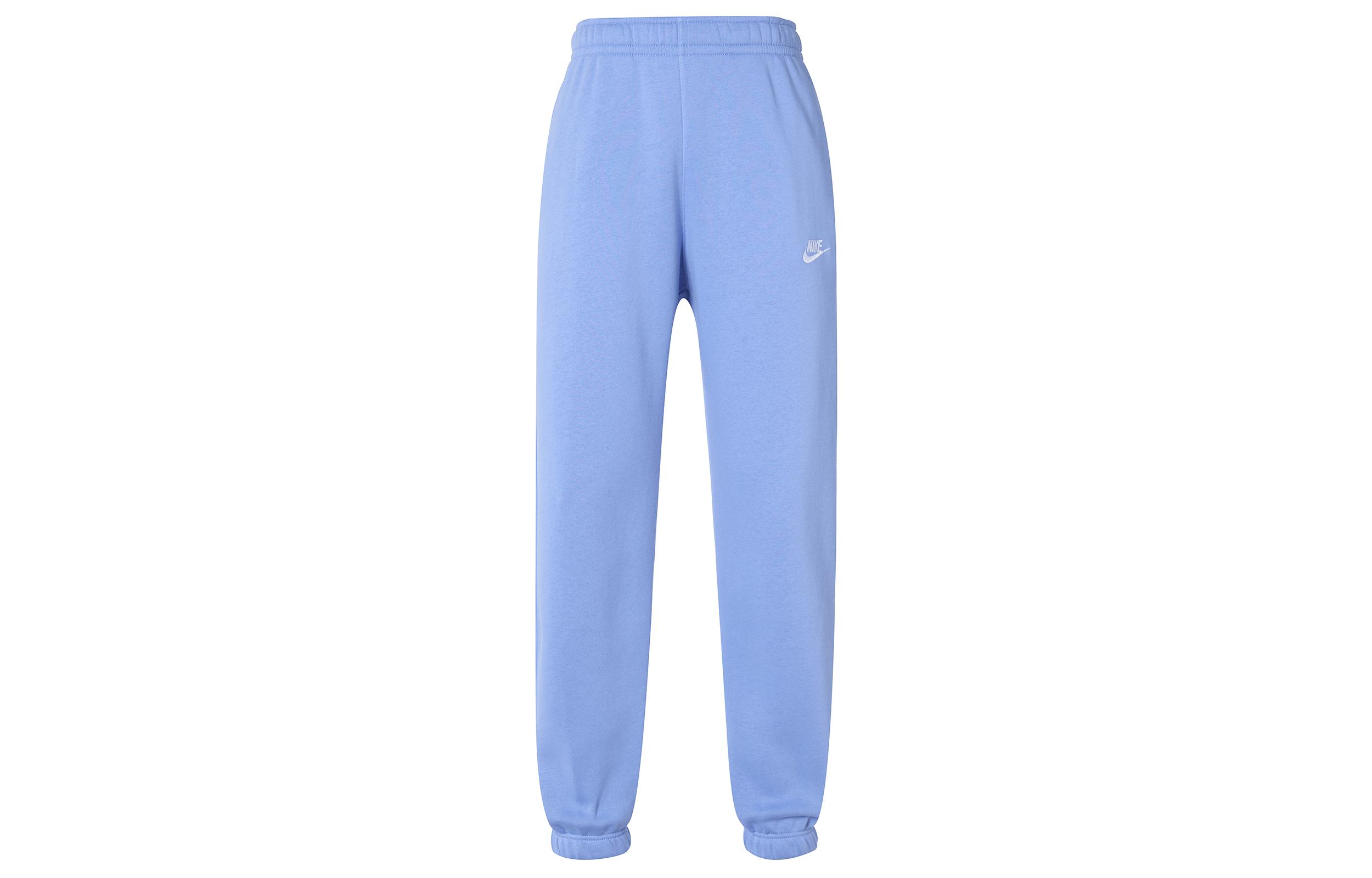 Nike Knitted Sweatpants Men s Polar Blue Moderate Cuffed Pants BV2738-450 L