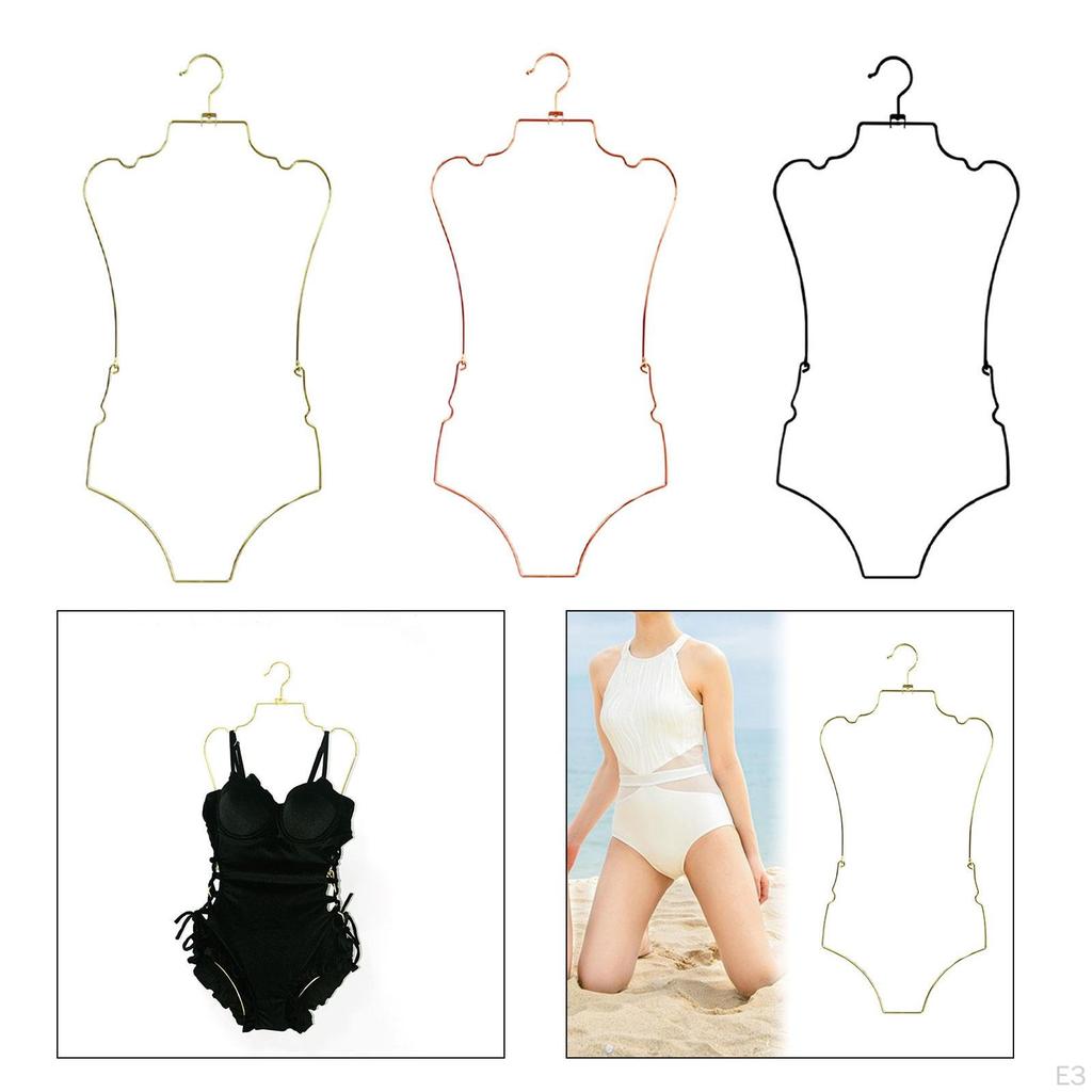 Foldable Bikini -Hanger -dessous -Orghanizer Swimsuit Clothing Bar for Boutique Display Rack