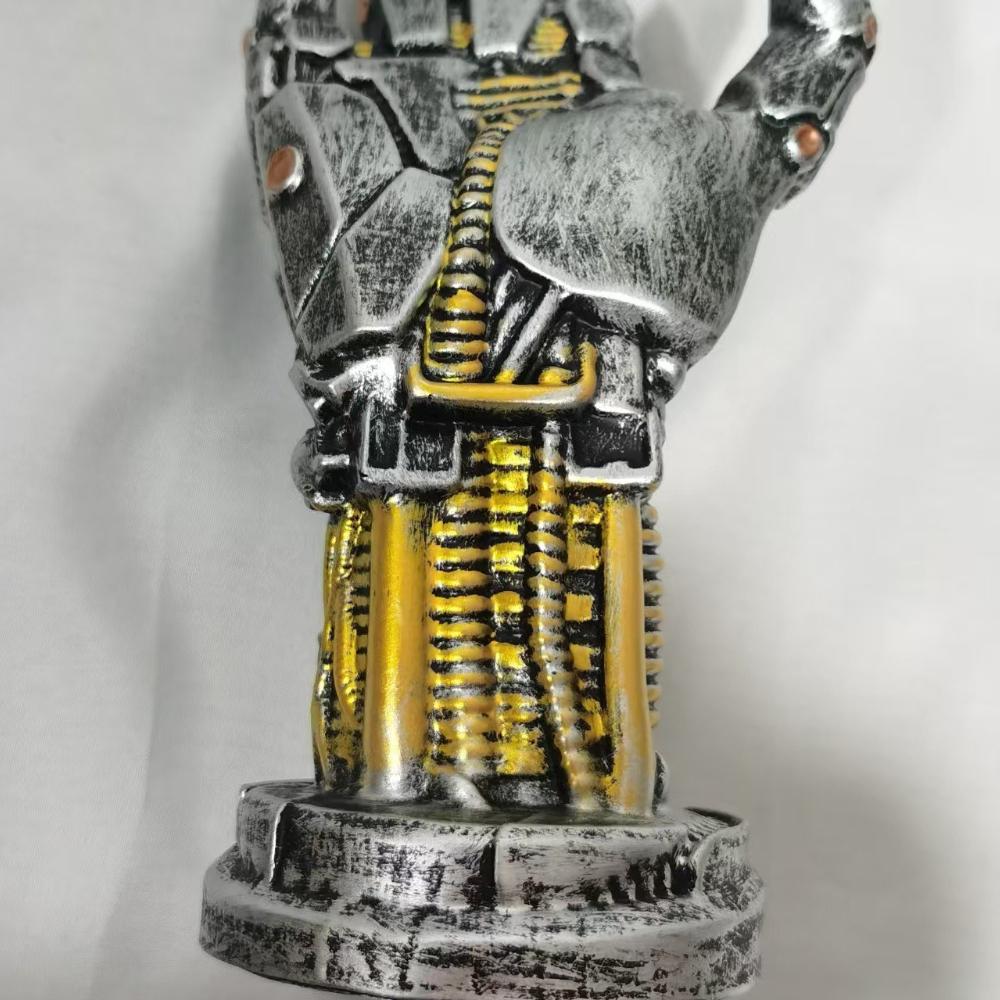 New Cyberpunk Robot Arm Left and Right Hand Accessories Game Controller Bracket Desktop Ring Robot Arm Rope Suspension Bracket