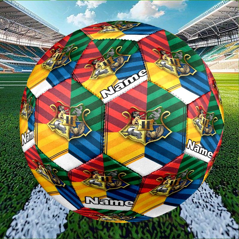 Custom Name Personalized Movie Potter-A Print Size 5 Soccer Ball Training & Match Football, for Team, Kicking, Gift for Football Enthusiasts