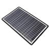 12W 5V Tragbares Solarpanel Effizientes Dual-USB-Solarpanel-Ladegerät für Mobiltelefon Notlicht Solarpumpe