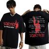 2024 Film Scarface Tony Montana Grafika Męski T-shirt Męska Moda Hip Hopowa Odzież Rockowa T-shirty Męski Vintage Oversize T-shirt