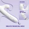 Dildo Vibrante con Movimento Spingente con molteplici modalità di vibrazione/succhiamento, Giocattoli Sessuali Multifunzione Impermeabili Spingenti, con Leccata