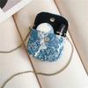 Denim Blue Change Purse Fashionable Women's Bag Makeup All-matching Shoulder Casual Mobile Phone