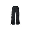 Sportswear Logo Solid Comfortable Casual Work Pants Women Pants Black White IB1059-010
