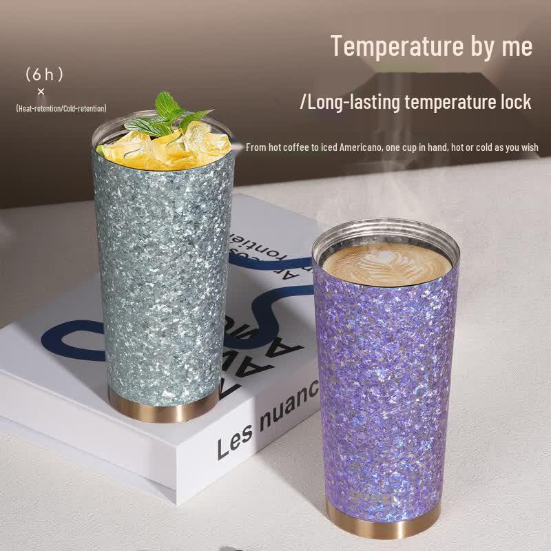 GUOZI Titanium Insulated Coffee Water Cup