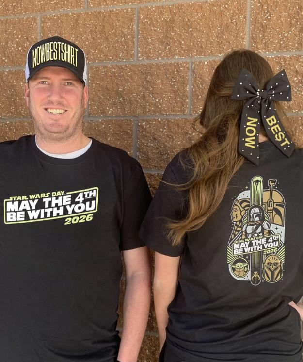 Star War Day May The 4Th Be With You 2026 2 Sided Unisex T-Shirt S
