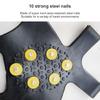 10 Studs Reliability Antiskid Footwear Ice Grippers Spikes Climbing Crampons Suitable for Winter Sports Lover