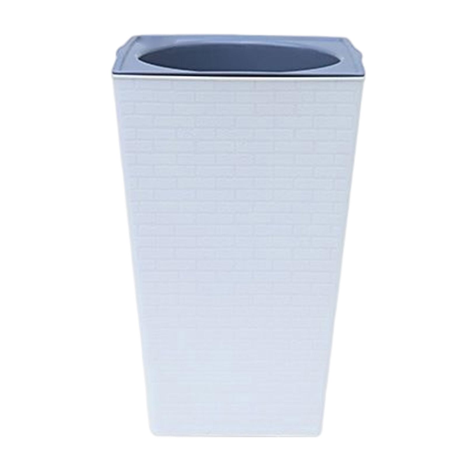 

Пластиковый горшок с автополивом, умный горшок для растений и цветов с автополивом для комнатных растений, суккулентов белый