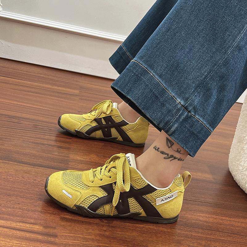 Women's new summer women's shoes mesh shoes breathable mesh thin sole leisure sports