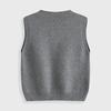New children's thin cotton thread sweater vest vest boys and girls baby pullover vest knitted sweater children's clothing