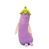 Vegetable Cartoon Pillow Banana Eggplant Plush Body Pillow For Girls And Boys