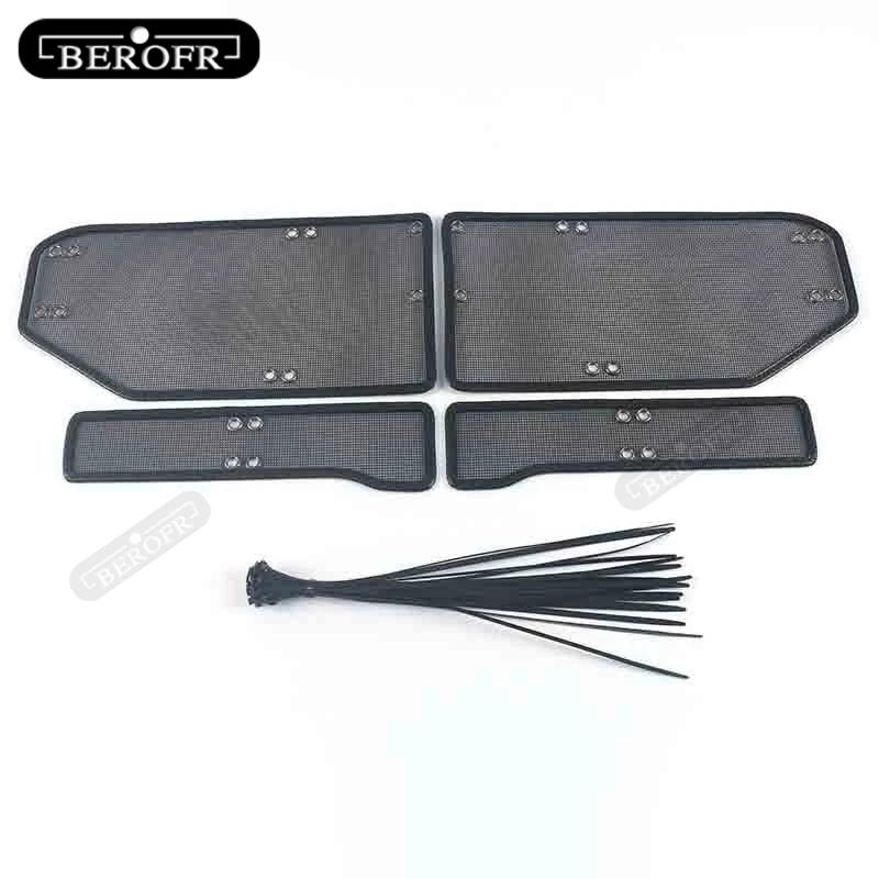 Car Middle Insect Screening Mesh Front Grille Insert Net Anti-mosquito Dust For Hyundai IX35 ( Tucson IX ) 2018 2019 2020