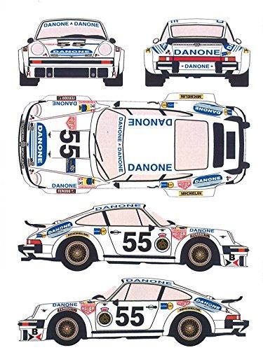 

PLATZ Porsche 934 Автомобиль 1977 г. Ле-Ман 24 часа RDEC24-001 1/24 DANONE №55