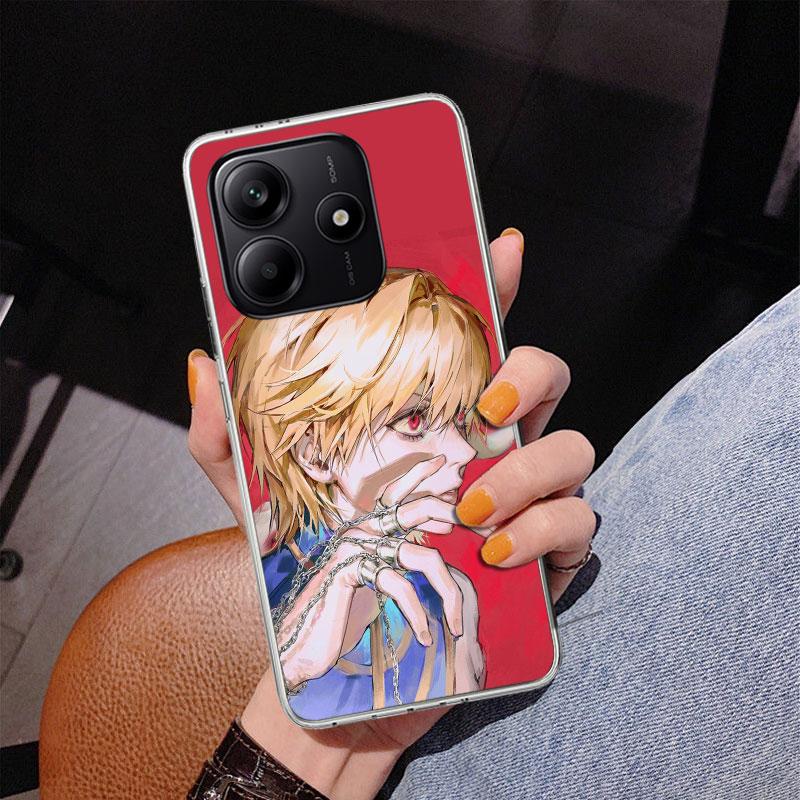 Huner X-Hunters Kurapika Phone Case For Xiaomi Redmi Note 15 14 13 12S 12 11 Pro Plus 14S 11S 11E 10 10S 11T 5G Personalized Cov