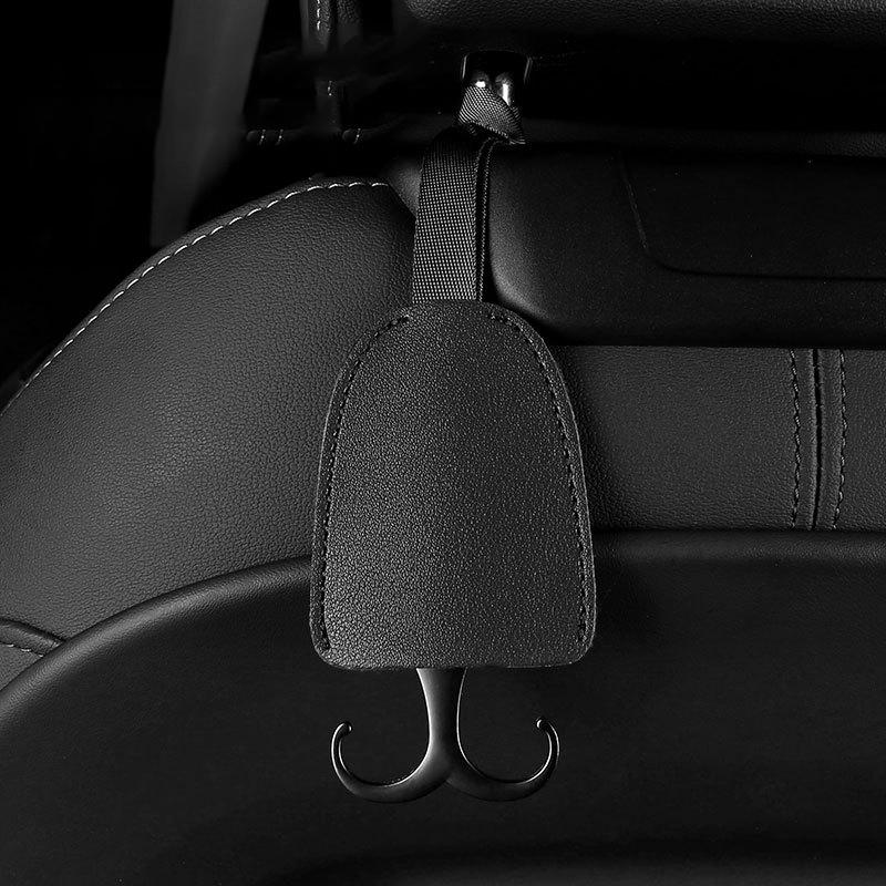 

Портативный многофункциональный крючок для подголовника автомобильного сиденья, многофункциональный крючок для вешалки на спинку сиденья, скрытый с автомобильным крючком чёрный