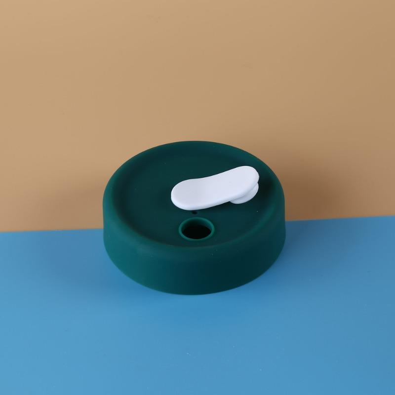 Double-hole Cover, Straw Silicone Cap, Buckle Silicone Cover, Cute, Cartoon, Dust-proof, Can Accommodate Large Straw