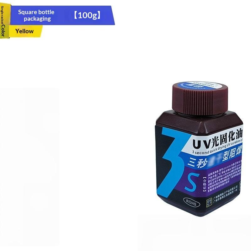 3 Second Fast Curing UV Curable Solder High Conductivity for Circuit Board Repair Electronic Soldering Work