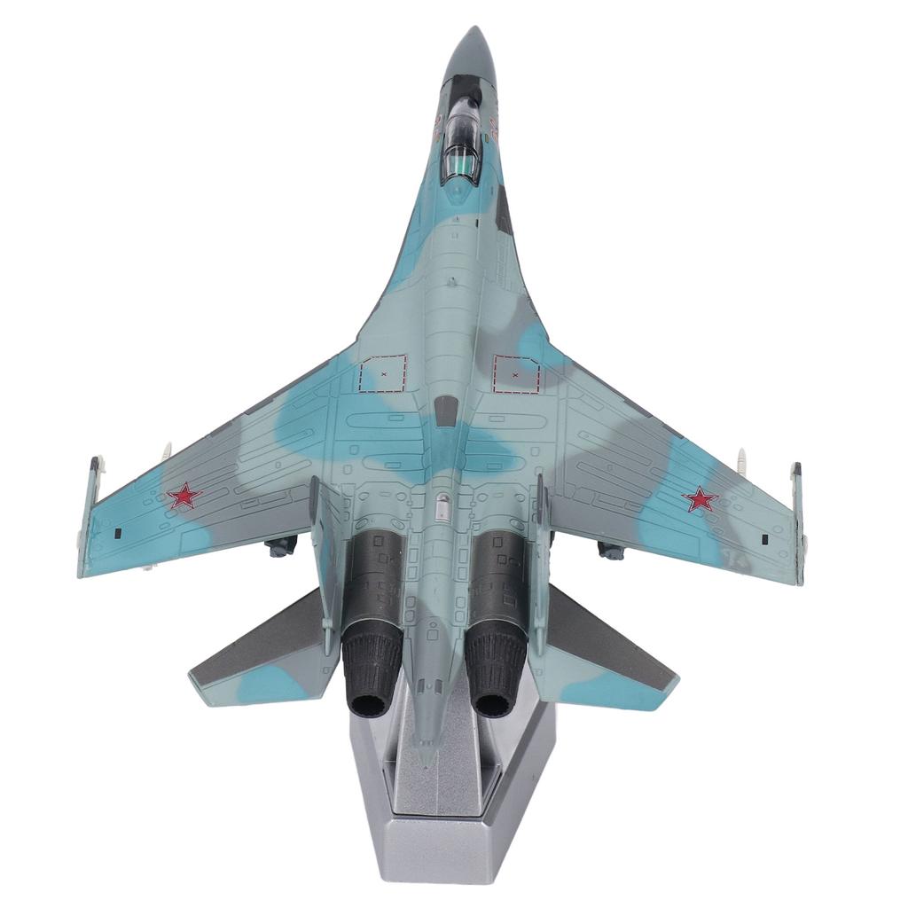 1:100 Aircraft Model Alloy Simulated Diecast Airplane Model Decoration with Stand for Home Store